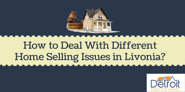 How to Deal With Different Home Selling Issues in Livonia?